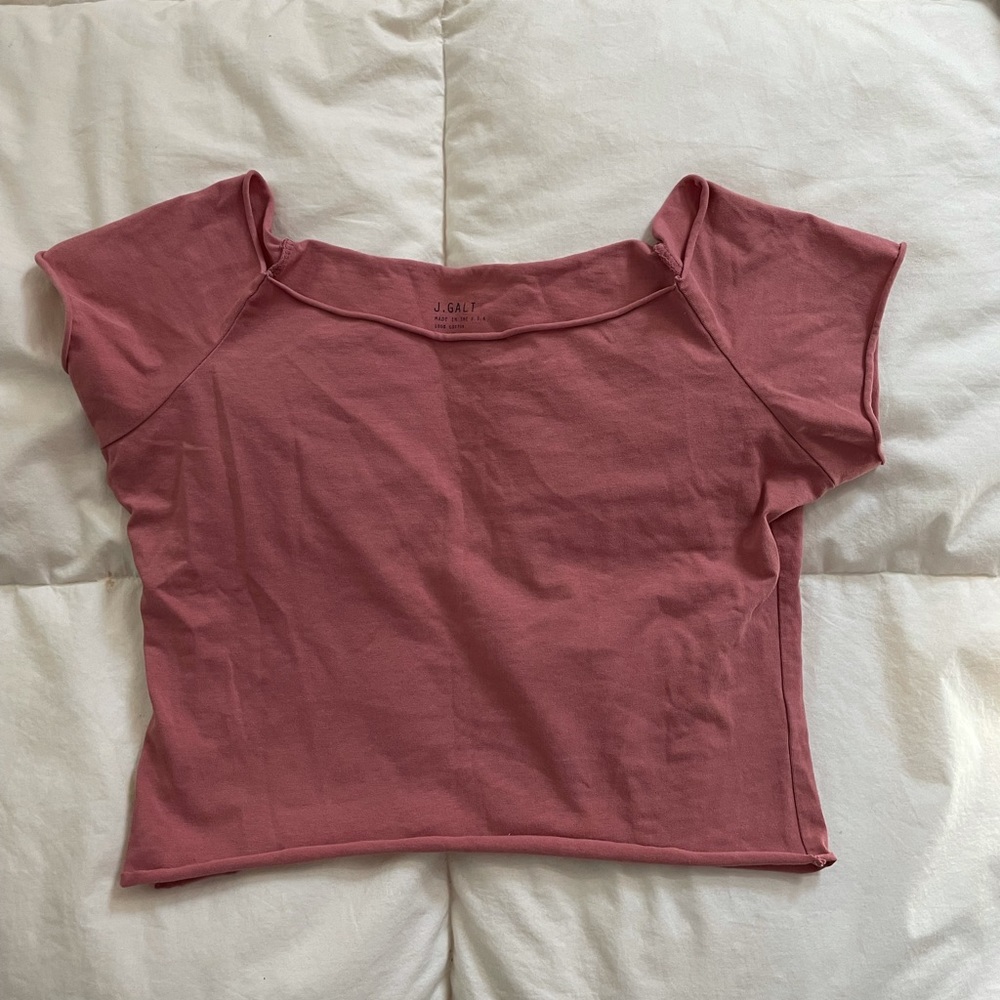 Brandy Melville / J.Galt Off The Shoulder T-Shirt
